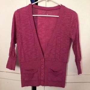 Pink Cardigan
